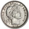 1909 Barber Dime AU