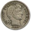 1909-D Barber Dime Fine