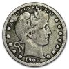 1909-D Barber Quarter VG