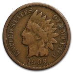1909 Indian Head Cent Fine