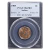 1909 Indian Head Cent MS-63 PCGS (Red)