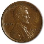 1909-S Lincoln Cent AU