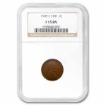 1909-S VDB Lincoln Cent Fine-15 NGC