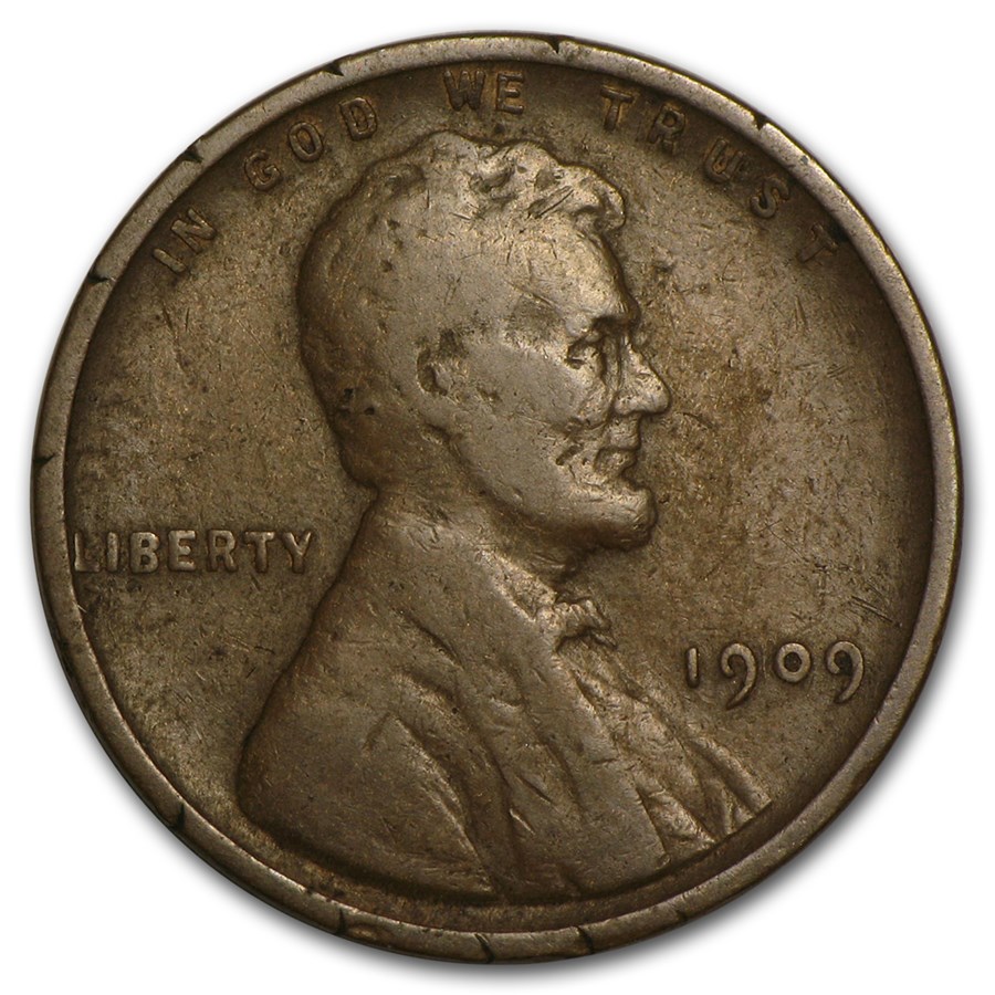 1909 VDB Lincoln Cent Fine
