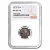 1909 VDB Lincoln Cent MS-65 NGC (Brown)
