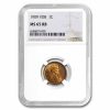 1909 VDB Lincoln Cent MS-65 NGC (Red/Brown)
