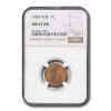 1909 VDB Lincoln Cent MS-67 NGC (Red)