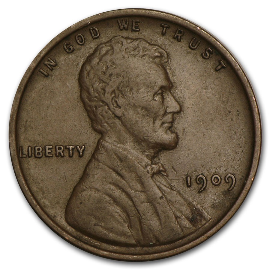 1909 VDB Lincoln Cent VF