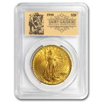 1910 $20 St Gaudens Double Eagle BU PCGS (Prospector Label)
