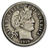 1910-D Barber Dime VF