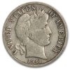 1911-D Barber Dime Fine