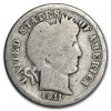 1911-D Barber Dime Good/VG
