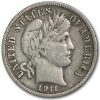 1911-D Barber Dime VF