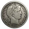 1911-D Barber Half Dollar Fine