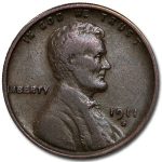 1911-D Lincoln Cent Fine
