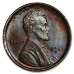 1911 Lincoln Cent BU (Brown)