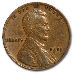 1911 Lincoln Cent VF