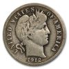 1912 Barber Dime Fine
