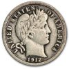 1912 Barber Dime Good/VG