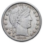 1912 Barber Half Dollar AU