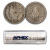 1912-D Liberty Head V Nickels 40-Coin Roll Avg Circ