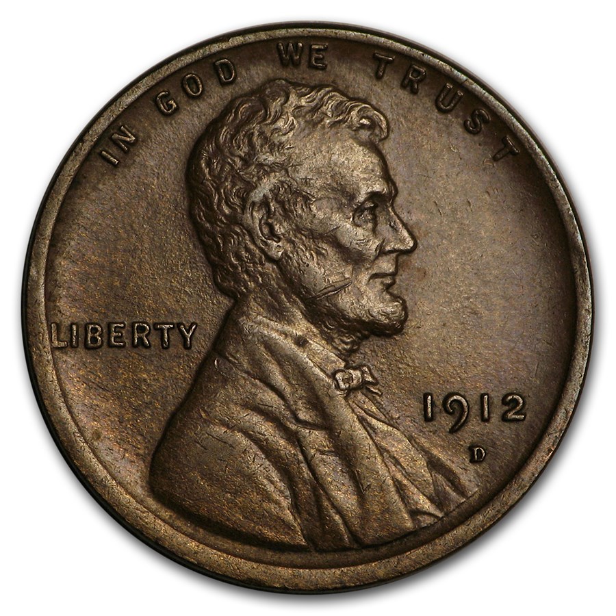 1912-D Lincoln Cent AU
