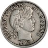 1912-S Barber Dime VF