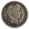 1912-S Barber Half Dollar Good