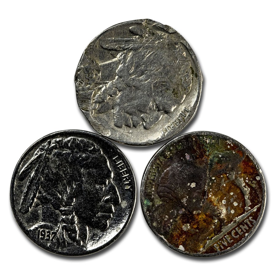 1913-1938 Buffalo Nickels (Culls)