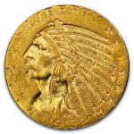 1913 $5 Indian Gold Half Eagle MS-63 PCGS