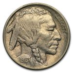 1913-D Type-I Buffalo Nickel AU