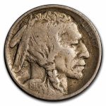 1913-D Type-I Buffalo Nickel VF