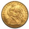 1913 France Gold 20 Francs Rooster BU