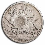 1913 Mexico Silver Peso Caballito VF