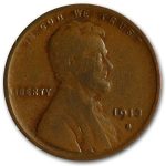 1913-S Lincoln Cent VG