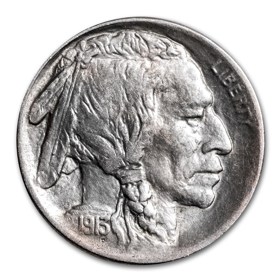 1913-S Type-I Buffalo Nickel AU