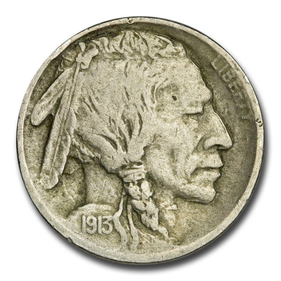 1913-S Type-I Buffalo Nickel Fine