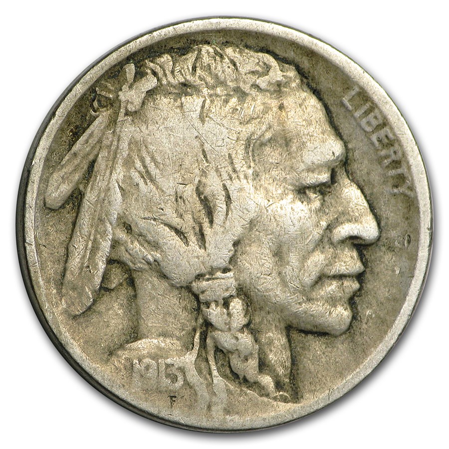 1913 Type-I Buffalo Nickel VF