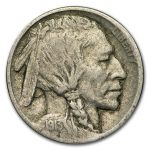 1913 Type-I Buffalo Nickel VG