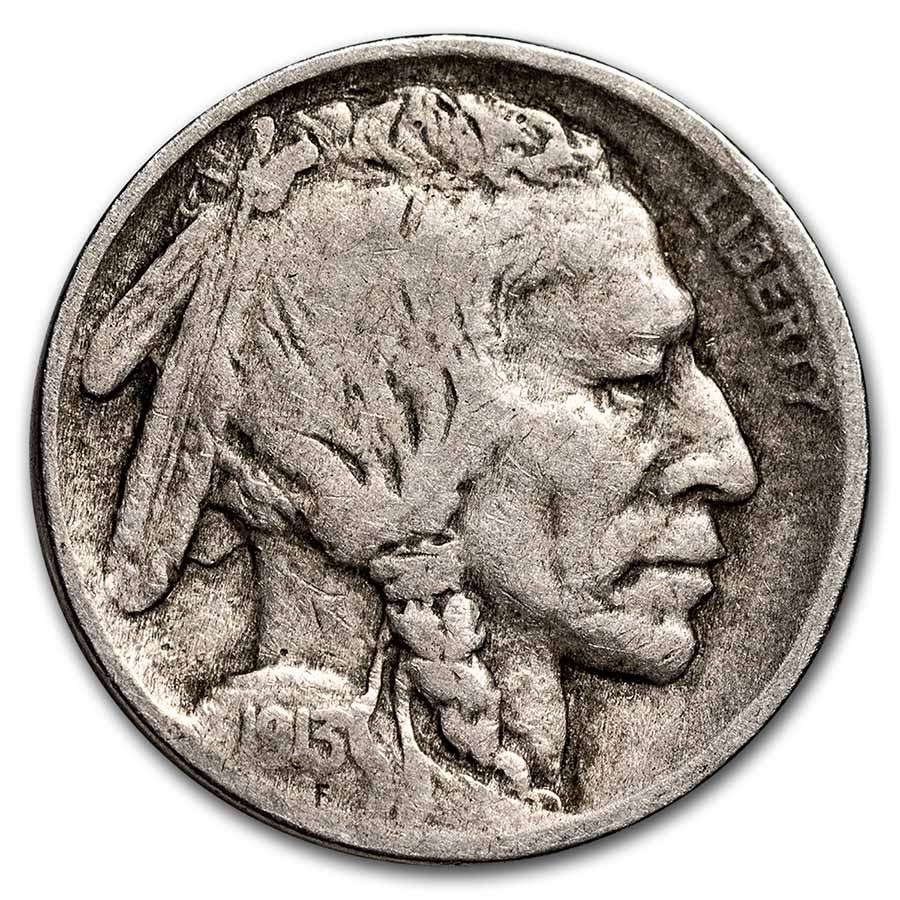 1913 Type-II Buffalo Nickel Fine