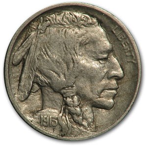 1913 Type-II Buffalo Nickel XF