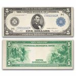 1914 (C-Philadelphia) $5.00 FRN CU (Fr#855A)