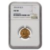 1914-D $2.50 Indian Gold Quarter Eagle AU-58 NGC