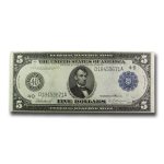 1914 (D-Cleveland) $5.00 FRN VF (Fr#858)
