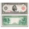 1914 (D-Cleveland) $5.00 FRN XF (Fr#835b) Red Seal