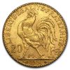 1914 France Gold 20 Francs Rooster BU