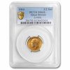 1914 Great Britain Gold 1/2 Sovereign George V MS-63 PCGS