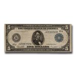 1914 (J-Kansas City) $5.00 FRN Fine (Fr#883)