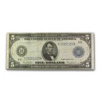 1914 (K-Dallas) $5.00 FRN Fine (Fr#887)