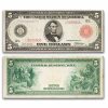 1914 (L-San Francisco) $5.00 FRN VF (Fr#841A) Red Seal